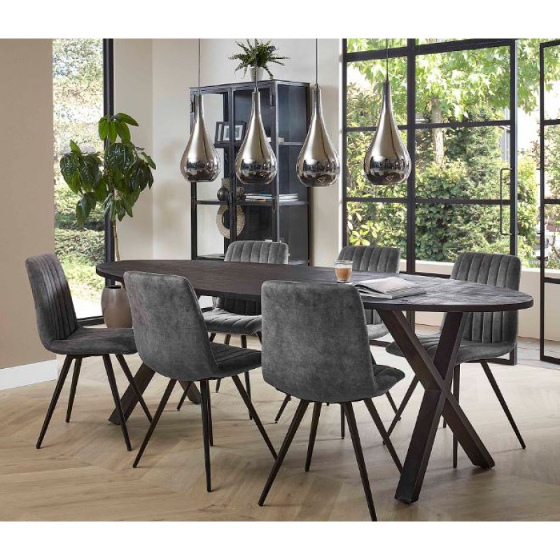 ZI Yucon Dining Table 240cm Black